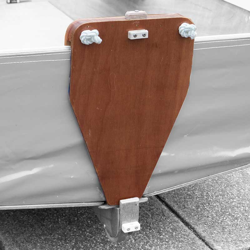 outboard motor bracket for sailboat